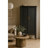 Livingfurn - Kabinetkast Icons Loes - 45x100x210cm