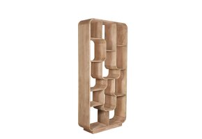 Brix - Boekenkast Logan Almond - 30x90x190cm