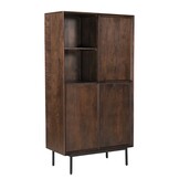 Livingfurn - Kabinetkast Ravenstein Brown - 40x170x90cm