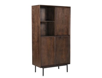 Livingfurn - Kabinetkast Ravenstein Brown - 40x170x90cm