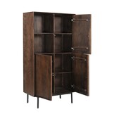Livingfurn - Kabinetkast Ravenstein Brown - 40x170x90cm