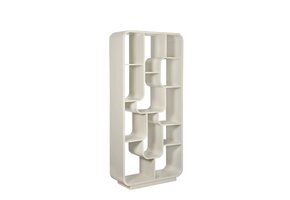 Brix - Boekenkast Logan Off White - 30x90x190cm