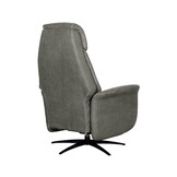 LABEL51 Fauteuil Oslo - Taupe - Micro Suede - Elektrisch - 87x79x112 cm