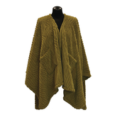 Unique Living - Omslagplaid Clio 148x160cm - Moss Green