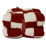 Unique Living - Plaid Check 150x200cm - Dove White