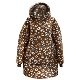 Unique Living - Hoodie Zion 70x50x87cm - Rocky Brown