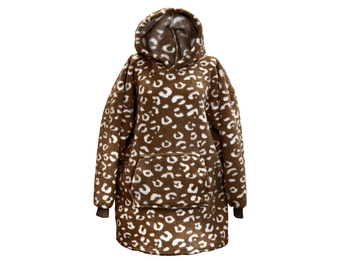 Unique Living - Hoodie Zion 70x50x87cm - Rocky Brown