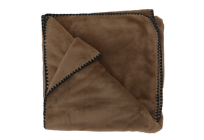 Unique Living - Plaid Jade 140x180cm - Rocky Brown