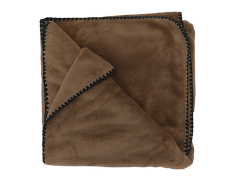 Unique Living - Plaid Jade 140x180cm - Rocky Brown