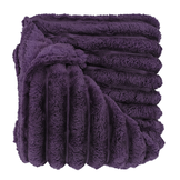 Unique Living - Plaid Romee 150x200cm - Dark Purple