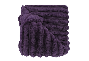 Unique Living - Plaid Romee 150x200cm - Dark Purple