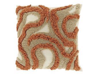 Unique Living - Sierkussen Calin 45x45cm - Orange Flame