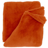 Unique Living - Plaid Justin 150x200cm - Orange Flame