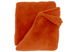 Unique Living - Plaid Justin 150x200cm - Orange Flame