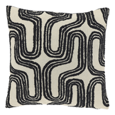 Unique Living - Sierkussen Jorina 45x45cm - Black