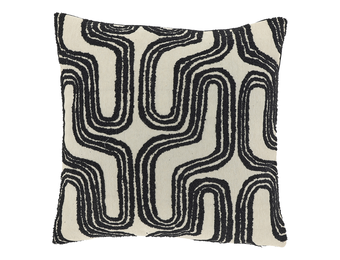 Unique Living - Sierkussen Jorina 45x45cm - Black