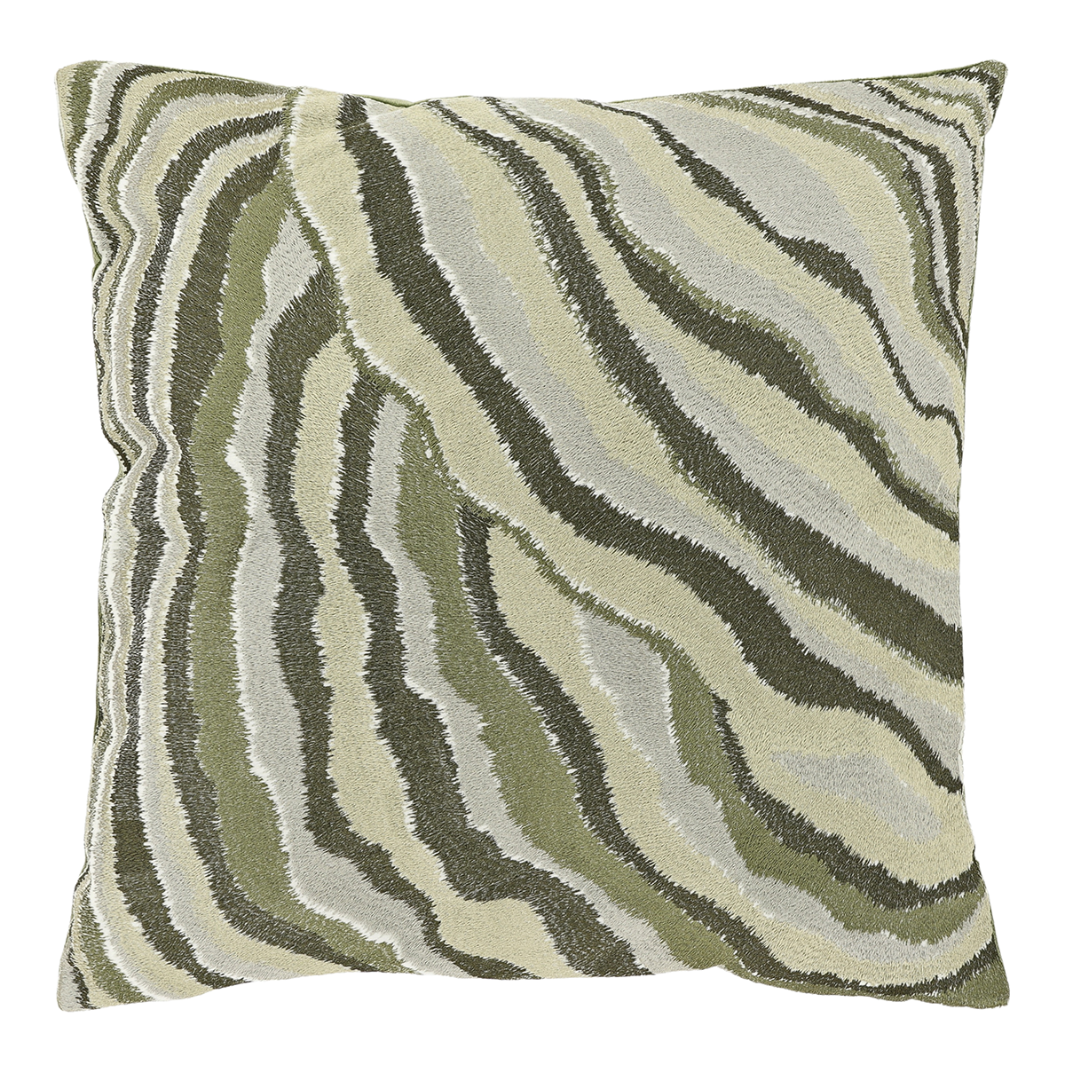Unique Living - Sierkussen Ezra 45x45cm - Winter Green
