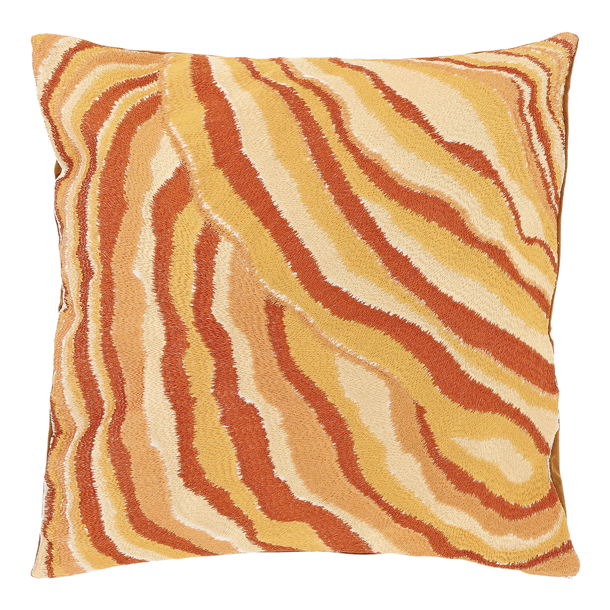 Unique Living - Sierkussen Ezra 45x45cm - Orange Flame