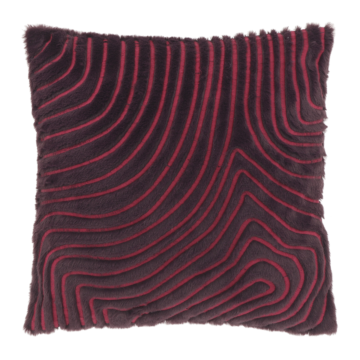 Unique Living - Sierkussen Jace 45x45cm - Dark Purple