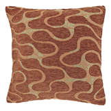 Unique Living - Sierkussen Lux 45x45cm - Orange Flame