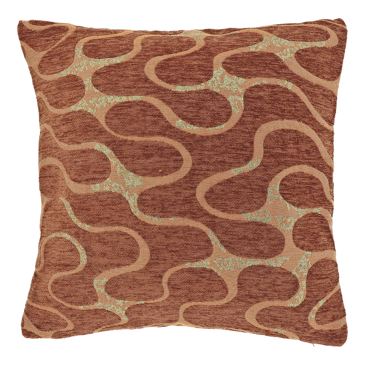 Unique Living - Sierkussen Lux 45x45cm - Orange Flame