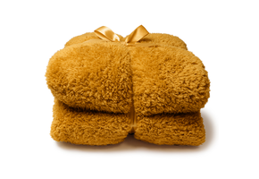 Unique Living - Plaid Teddy 150x200cm - Glowy Yellow