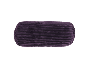 Unique Living - Sierkussen Dez Ø20x45cmcm - Dark Purple