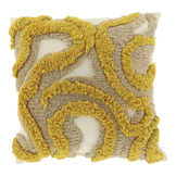 Unique Living - Sierkussen Calin 45x45cm - Glowy Yellow