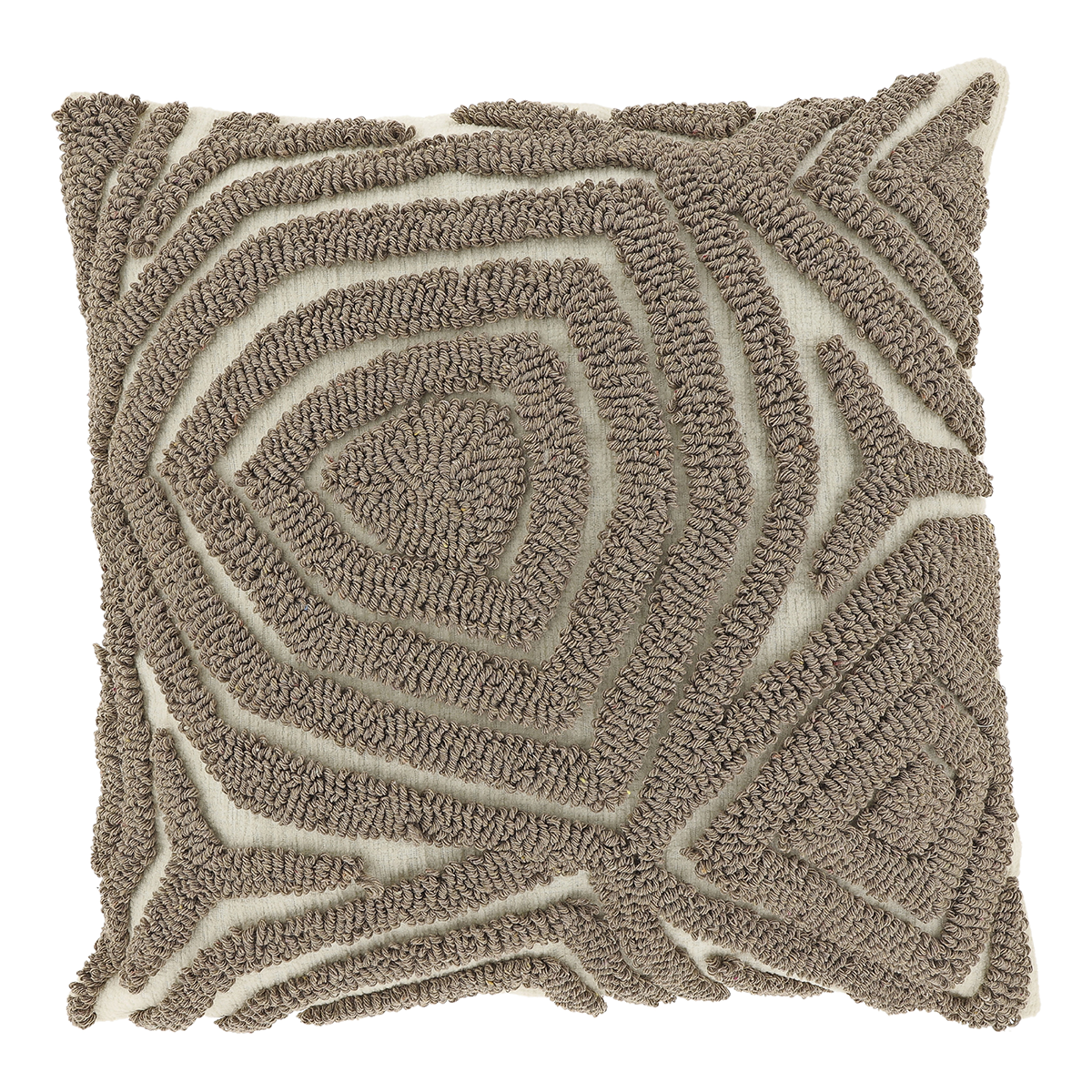 Unique Living - Sierkussen Corfu 45x45cm - Taupe