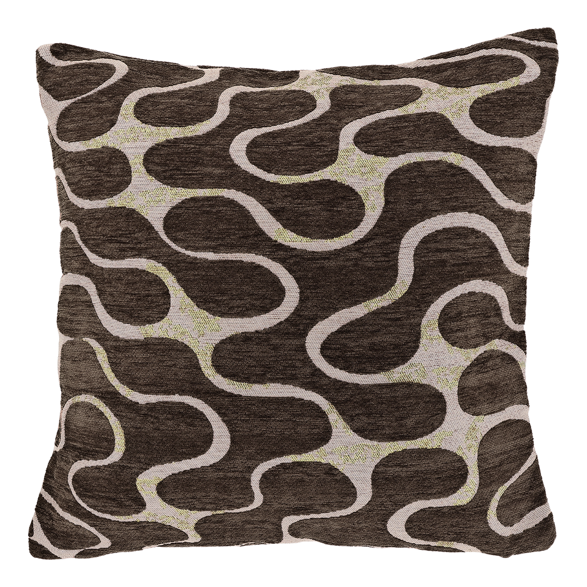 Unique Living - Sierkussen Lux 45x45cm - Rocky Brown