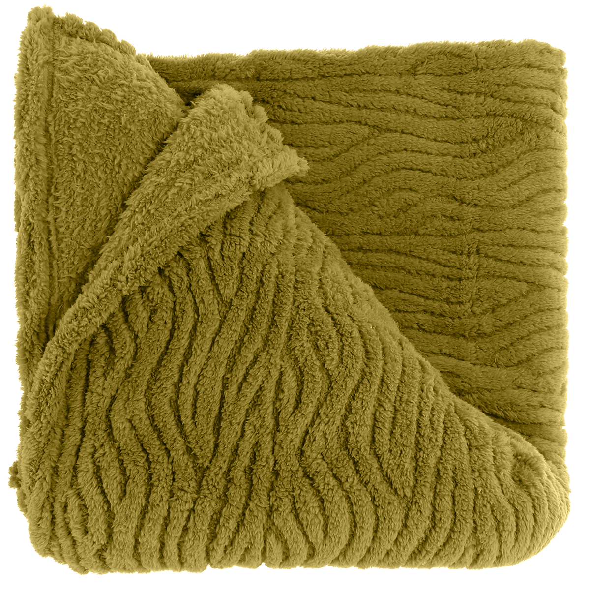 Unique Living - Plaid Clio 150x200cm - Moss Green