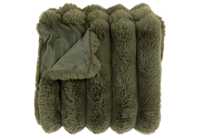 Unique Living - Plaid Liebe 150x200cm - Winter Green