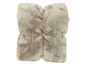 Unique Living - Plaid Silke 150x200cm - Chateau Grey