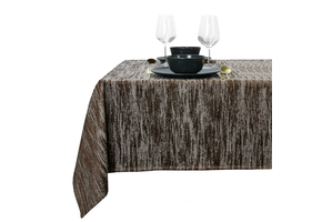 Unique Living - Tafelkleed Neomi 145x250cm - Rocky Brown