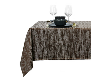 Unique Living - Tafelkleed Neomi 145x250cm - Rocky Brown