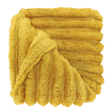 Unique Living - Plaid Romee 150x200cm - Glowy Yellow