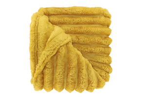 Unique Living - Plaid Romee 150x200cm - Glowy Yellow