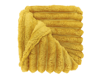 Unique Living - Plaid Romee 150x200cm - Glowy Yellow