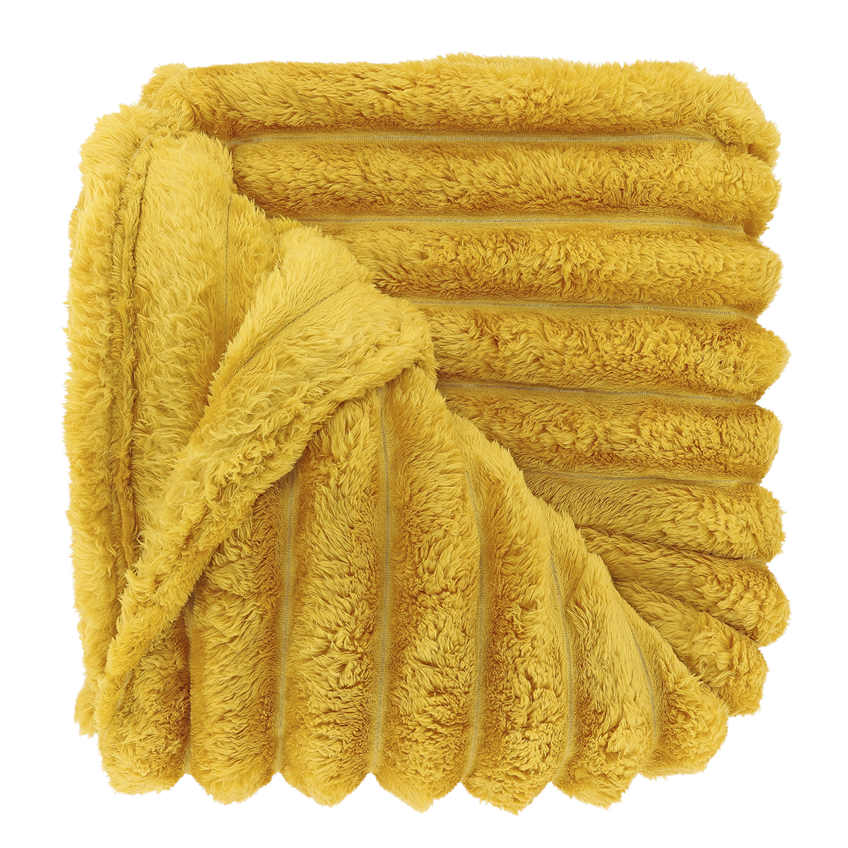 Unique Living - Plaid Romee 150x200cm - Glowy Yellow