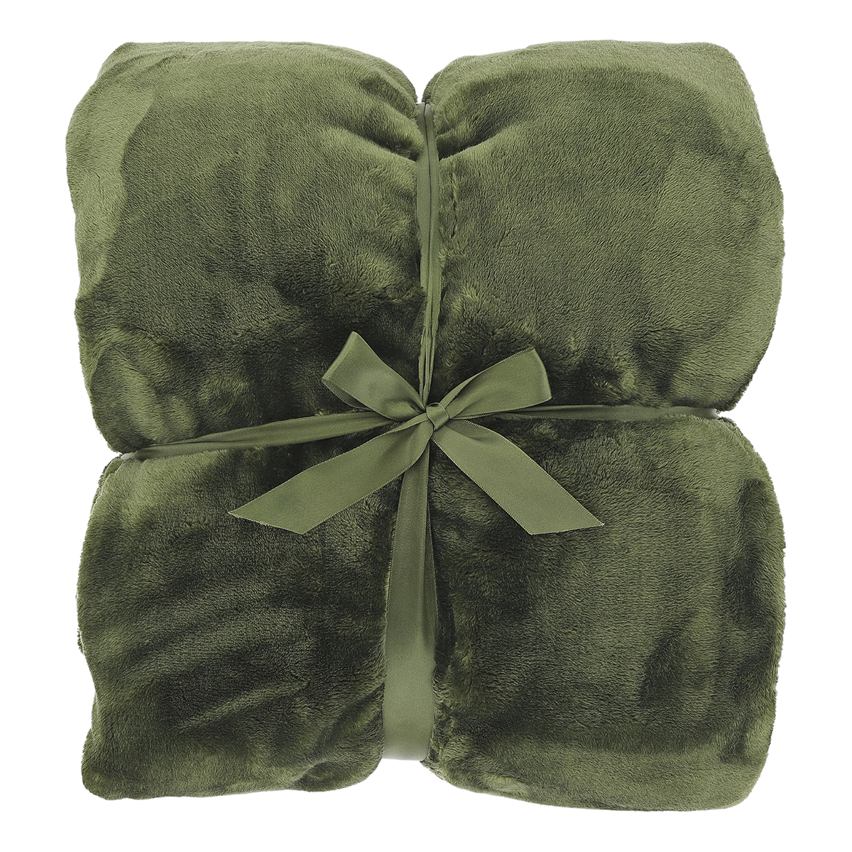 Unique Living - Plaid Silke 150x200cm - Winter Green