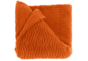 Unique Living - Plaid Clio 150x200cm - Orange Flame