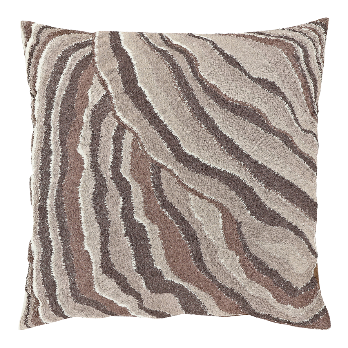 Unique Living - Sierkussen Ezra 45x45cm - Dark Purple