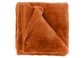 Unique Living - Plaid Torvah 150x200cm - Orange Flame