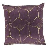 Unique Living - Sierkussen Celina 45x45cm - Dark Purple