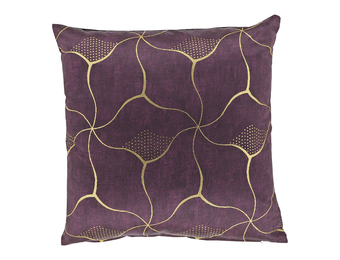 Unique Living - Sierkussen Celina 45x45cm - Dark Purple