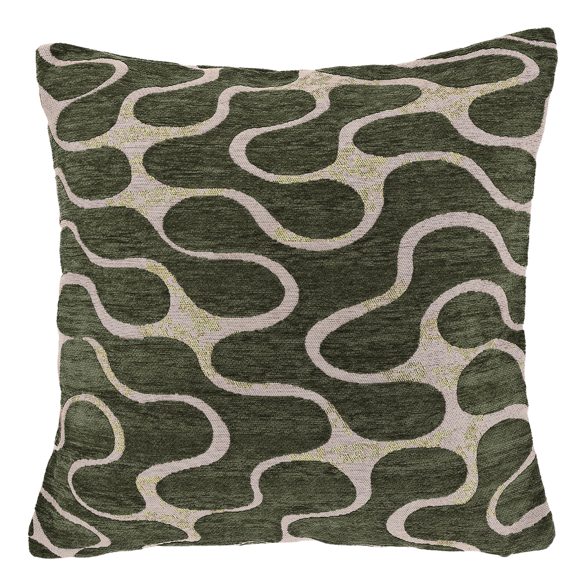 Unique Living - Sierkussen Lux 45x45cm - Winter Green