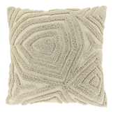 Unique Living - Sierkussen Corfu 45x45cm - Dove White