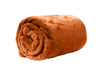 Unique Living - Plaid Enzo 130x180cm - Orange Flame