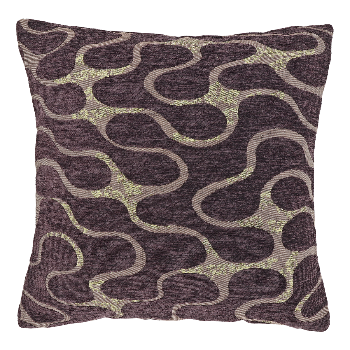 Unique Living - Sierkussen Lux 45x45cm - Dark Purple
