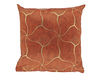 Unique Living - Sierkussen Celina 45x45cm - Orange Flame